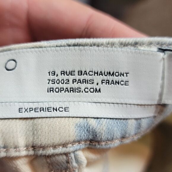 IRO Rosier Bleach Blue Skirt - Picture 13 of 15